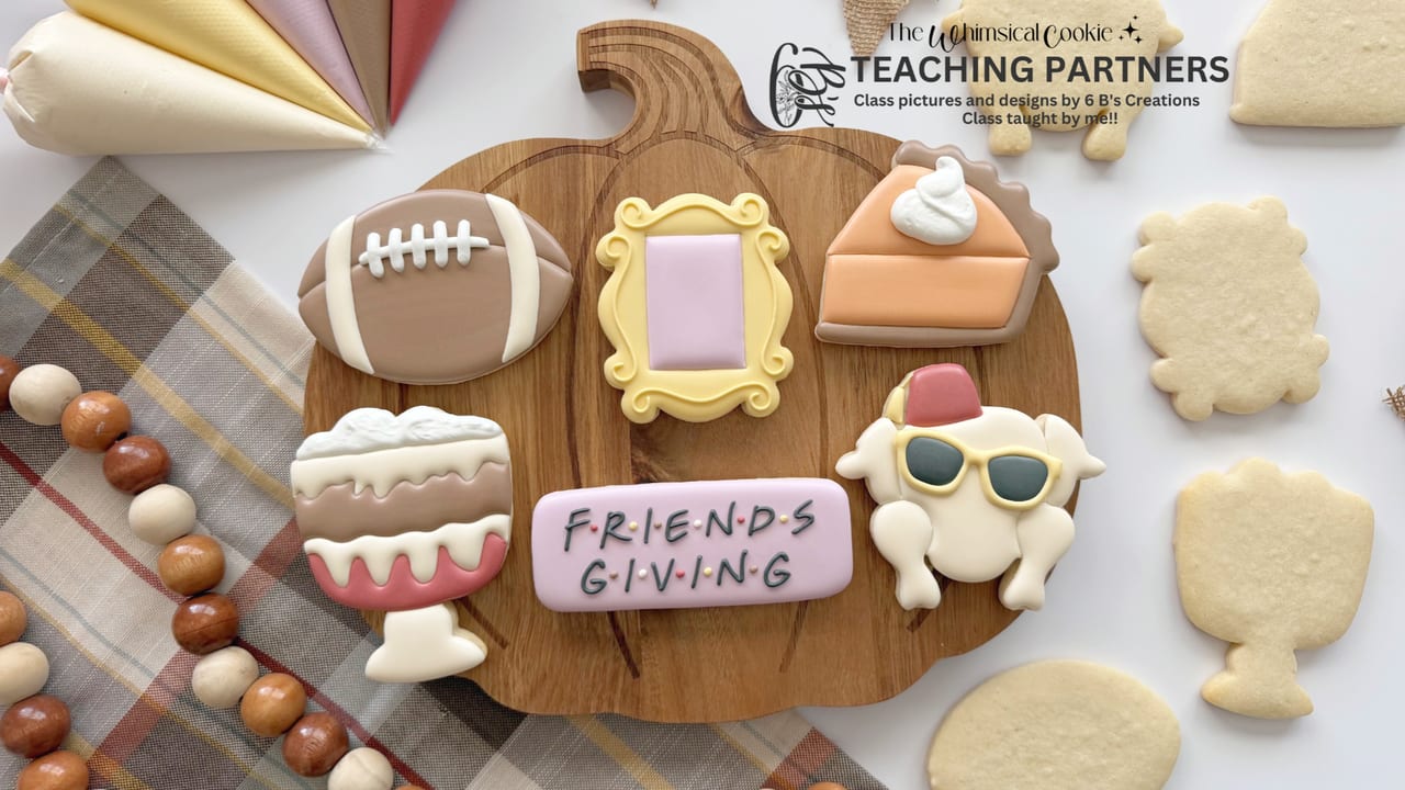 FRIENDS Giving Sip and Cookie Decorating Class